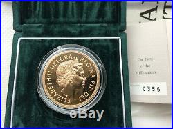 Solid Gold Coin 22 Carat Brilliant Uncirculated