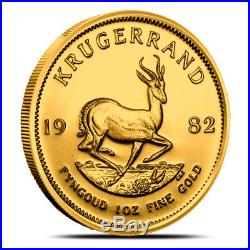 South Africa 1 oz Gold Krugerrand Coin Random Year (Dates Our Choice) BU
