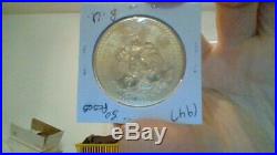 Stunning 1947 Mexico 50 Pesos Solid Gold Coin 37.5 Grams Uncirculated Rare Bu