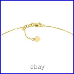 Sunburst Pendant Lariat Choker Necklace 14K Solid Gold Layered Paperclip Chain Sunburst Pendant Lariat Choker Necklace 14K Solid Gold Layered Paperclip Chain