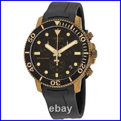 Tissot Seastar 1000 C Chronograph Quartz Black Dial Men's Watch