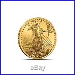 Tube of 50 2018 1/10 oz Gold American Eagle Coin $5 Gem BU Mint Fresh Coins