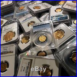 US GOLD COINS ESTATE LOT 1x PCGS or NGC OLD $2.5 $5 $10 P, S, D, CC PRE-1933