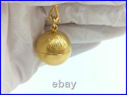 VINTAGE 14k SOLID GOLD Bracelet & Coin Holder Charm One of a Kind! 29.9g- 10 VINTAGE 14k SOLID GOLD Bracelet & Coin Holder Charm One of a Kind! 29.9g- 10