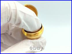 VINTAGE 14k SOLID GOLD Bracelet & Coin Holder Charm One of a Kind! 29.9g- 10 VINTAGE 14k SOLID GOLD Bracelet & Coin Holder Charm One of a Kind! 29.9g- 10