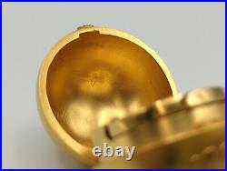 VINTAGE 14k SOLID GOLD Bracelet & Coin Holder Charm One of a Kind! 29.9g- 10