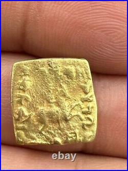 Very Very Beautiful Rare Old Ancient Greeco-bactrian Kingdom Solid Gold Coin