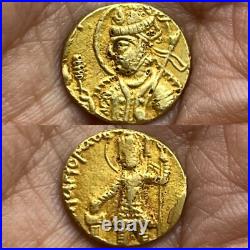 Wonderful old Roman 18K solid gold Rare unique Roman gold coin