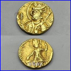 Wonderful old Roman 18K solid gold Rare unique Roman gold coin