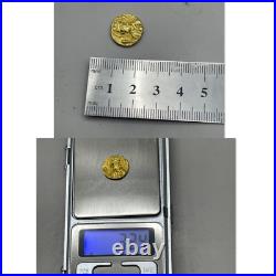 Wonderful old Roman 18K solid gold Rare unique Roman gold coin